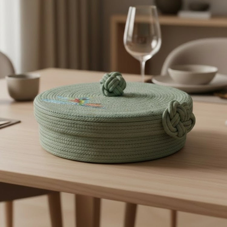 Panera Artesanal en Cordón de Algodón