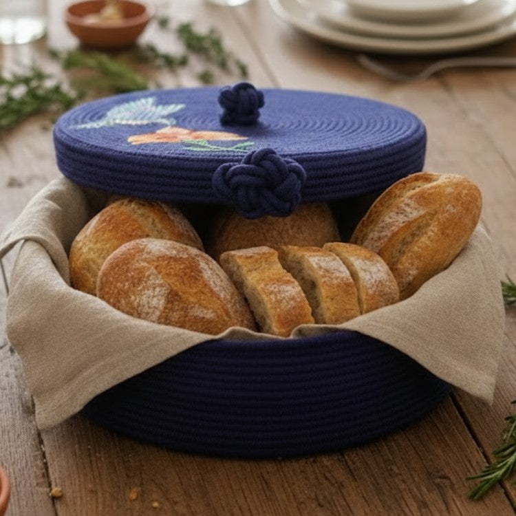 Panera Artesanal en Cordón de Algodón