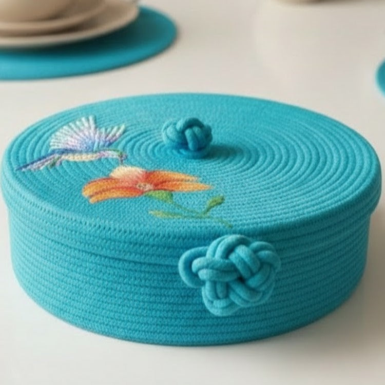 Panera Artesanal en Cordón de Algodón