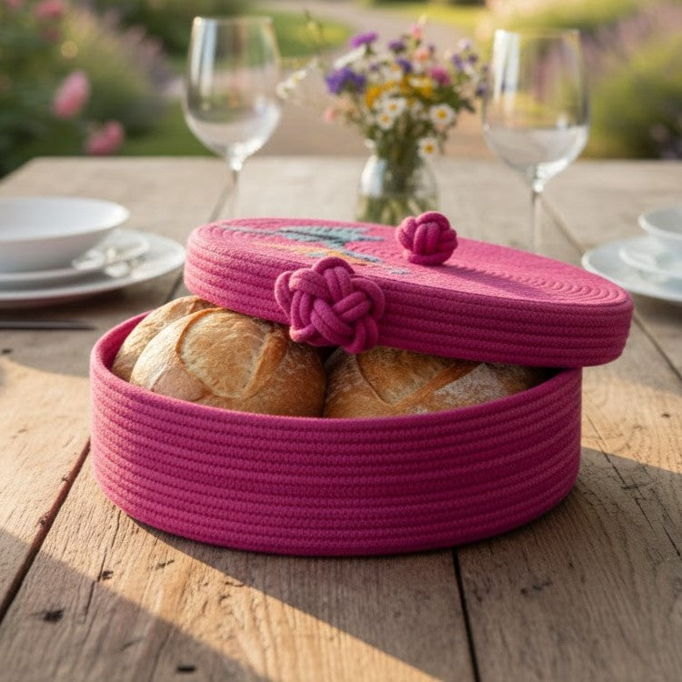 Panera Artesanal en Cordón de Algodón