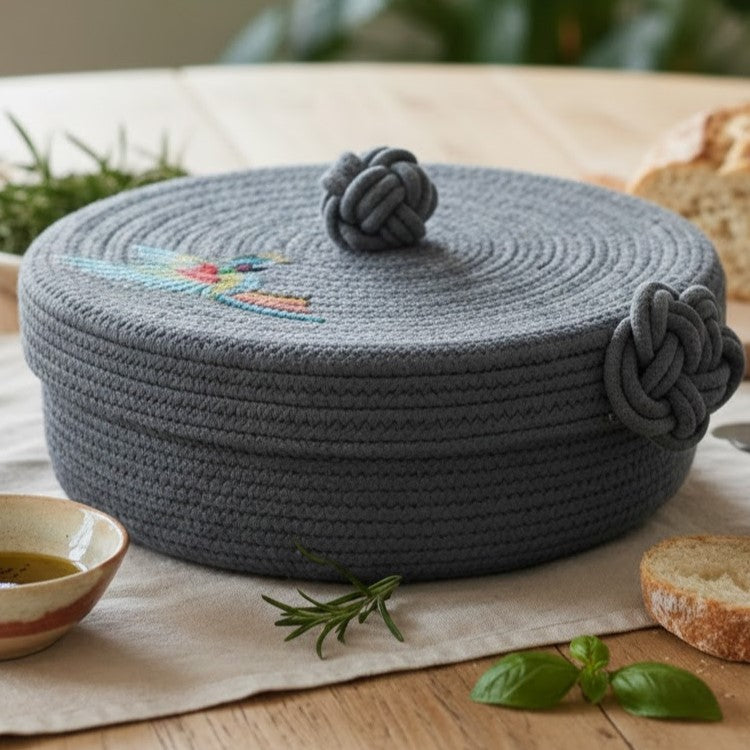 Panera Artesanal en Cordón de Algodón