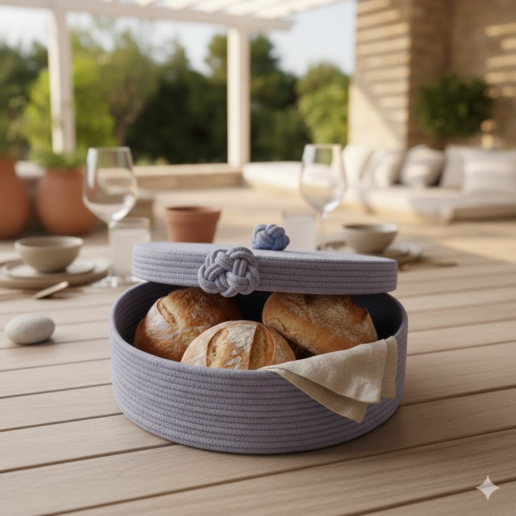 Panera Artesanal en Cordón de Algodón