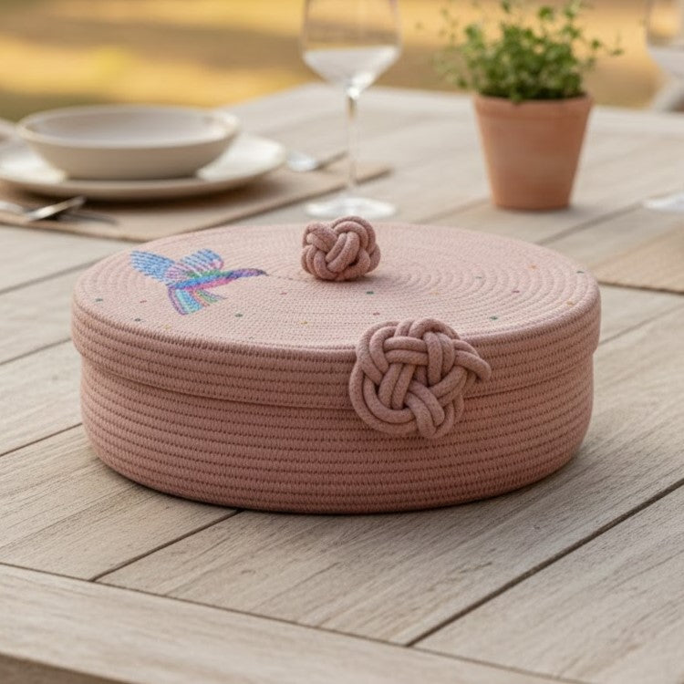 Panera Artesanal en Cordón de Algodón