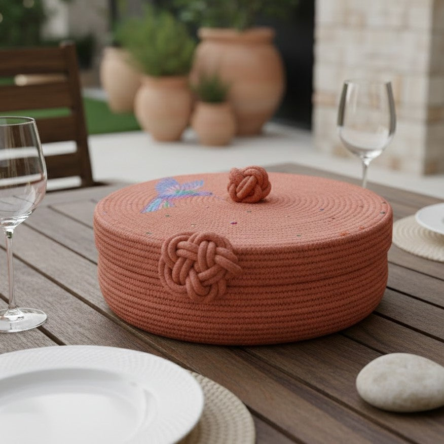 Panera Artesanal en Cordón de Algodón